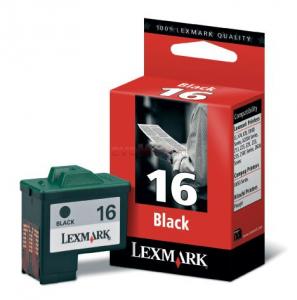 Lexmark - Cel mai mic pret!  Cartus cerneala Nr. 16 (Negru)