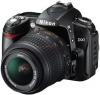 Nikon - d-slr d90 cu obiectiv 18-55 vr +