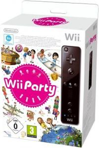 Nintendo - Nintendo Wii Party + Wii Remote Black