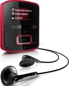 Philips - MP3 Player Philips GoGear Raga SA3RGA02R&#44; 2 GB
