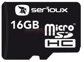 Serioux - Card Serioux microSDHC 16GB + adaptor SDHC (Class 10)