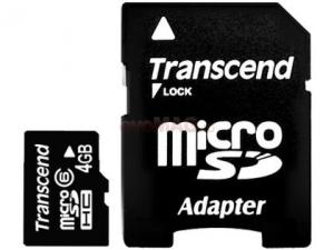 Transcend - Card microSDHC 4GB