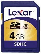 Lexar - Card microSDHC 4GB (Class 2)