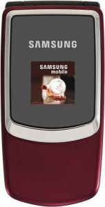 SAMSUNG - Cel mai mic pret! Telefon mobil B320 (rosu)
