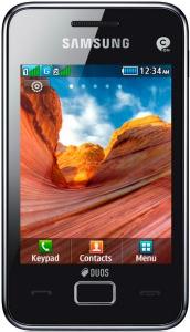 Samsung - Telefon Mobil Samsung S5222 Star 3&#44; TFT capacitive touchscreen 3.0&quot;&#44; 3.15MP&#44; 20MB&#44; Dual SIM (Negru)