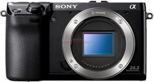 Sony - Aparat Foto Digital NEX-7 Body (Negru), Filmare Full HD, 24.3MP, Ecran Rabatabil
