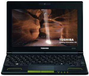 Toshiba - Promotie    Laptop NB520-10C (Intel Atom N550, 10.1", 1GB, 250GB, Windows 7 Starter, Verde)