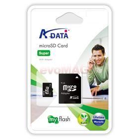 A-DATA -  MyFlash MicroSD 512MB + adaptor SD