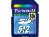 Transcend - Secure Digital Card 512MB