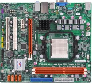 ECS - Placa de baza A780LM-M, AMD 780L/760G +SB710, AM3, DDR III, PCI-E 16x