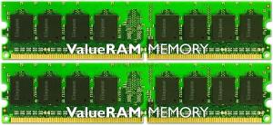 Kingston -   Memorii Kingston ValueRAM DDR2, 2x2GB, 667MHz