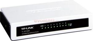 TP-LINK -  Switch TP-LINK TL-SF1008D, 8 porturi