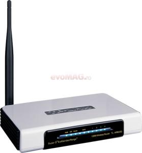 TP-LINK - Router Wireless 4 Porturi 108Mbps TL-WR642G