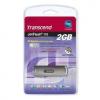 Transcend - Stick USB JETFLASH 2GB (Argintiu)-20572