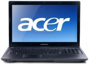Acer - Laptop eMachines eME732Z-P623G50Mnkk (Intel Pentium P6200, 15.6", 3GB, 500GB, Intel HD Graphics, Linux, Negru)