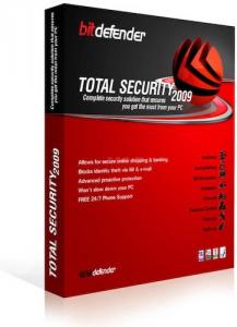 BitDefender - Cel mai mic pret! BitDefender Total Security v2009 Retail (3-PC)