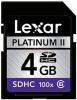 Lexar - Card Lexar SDHC 4GB (class 6) 100x