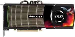 MSI - Placa Video GeForce GTX 480