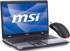 MSI - Promotie! Laptop CX600X-015EU + Mouse Microsoft CADOU