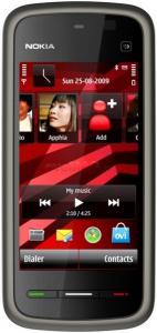 NOKIA - Telefon mobil 5233, 434MHz, Symbian OS v9.4, TFT resistive touchscreen 3.2'', 2MP, 70MB (Negru)