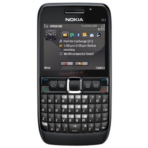 NOKIA - Telefon Mobil E63  (Negru) (Tastatura QWERTY, 3G, WLAN)