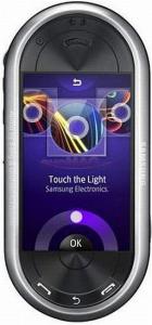 Samsung - Telefon Mobil M7600 Beat DJ&#44; AMOLED capacitive touchscreen 2.8&quot;&#44; 3.15MP&#44; 50MB (Albastru)