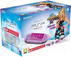 Sony - Consola Sony Playstation Portable Slim 3004 (Mov) + joc Hannah Montana