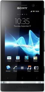 Sony Ericsson - Telefon Mobil ST25i Xperia U, 1 GHz Dual-Core, Android 2.3, LCD capacitive touchscreen 3.5", 5MP, 4GB (Negru)
