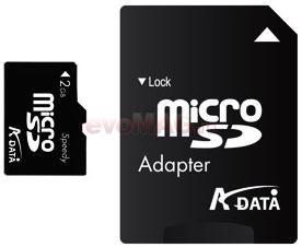 A-DATA - Card MicroSD 2GB + Adaptor SD