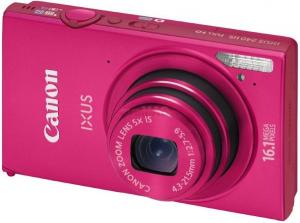 Canon - Aparat Foto Digital Canon IXUS 240HS (Roz), Filmare Full HD