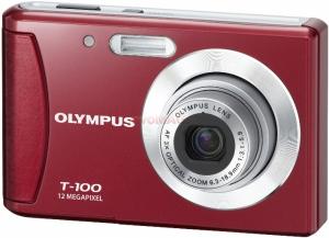 Olympus - Camera Foto T-100 (Rosie) + Husa Olympus + Card SDHC 4GB