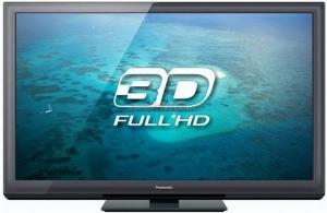 Panasonic -  Televizor Plasma 50" TX-P50ST30E, Full HD, 3D, Vreal 3D, Deep Colour, 600 Hz, Conversie 2D/3D, Virtual Surround, Dolby Digital