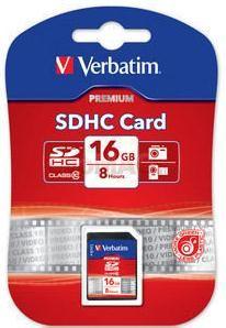 Verbatim -  Card SDHC 16GB (Class 10)