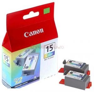 Canon - Cartus cerneala Canon BCI-15C (Color - pachet dublu)