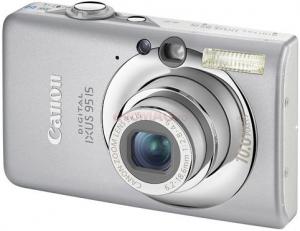 Canon - Promotie Camera Foto Ixus 95 IS (Argintie)