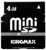 Kingmax - card mini sd 4gb