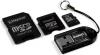 Kingston - Multi Kit Mobile&#44; MicroSD&#44; 4GB (+3 Adaptoare)