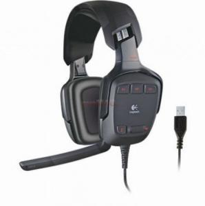 Logitech - Casti Logitech Gaming G35 (Negru) Sunet Surround