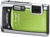 Olympus - camera foto tough-6020 (verde)  subacvatica