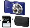 Sony -  aparat foto digital dsc-w610 (albastru) +
