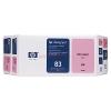 Hp - cartus cerneala uv + cap printare hp 83 (magenta deschis)