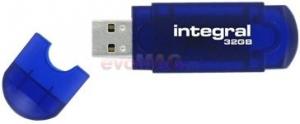 Integral -   Stick USB Evo 32GB (Albastru)