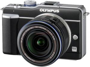 Olympus - Promotie Camera Foto Pen E-PL1 (Neagra) cu Obiectiv EZ-M1442L  + CADOURI