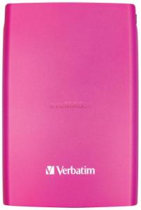 Verbatim - HDD Extern Store 'n' Go 500GB, USB 2.0 (Roz)