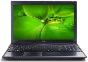 Acer - Promotie Laptop Aspire 5755G-2438G75Mnrs (Intel Core i5-2430M, 15.6", 8GB, 750GB, nVidia GeForce GT 540M Optimus@2GB, Gigabit LAN, Linux, Rosu)