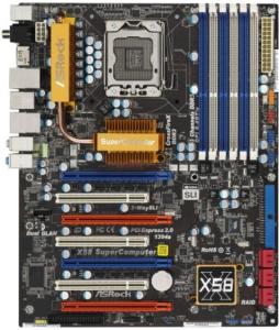 ASRock - Placa de baza X58 SuperComputer