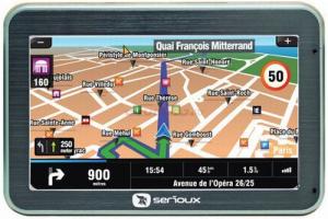 Serioux - Promotie  Sistem de Navigatie UrbanPilot Q475, 468 MHz, Microsoft Windows CE 5.0, TFT Touchscreen 4.3", Harta Romania