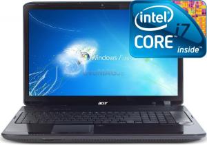 Acer - Laptop Aspire 5940G-724G50Bn (Intel Core i7-720QM, 15.6", 4GB, 500GB, ATI Radeon HD 4650@1GB, Gigabit LAN, BT, Win7 Ultimate 64)