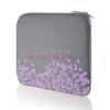 Belkin - Mapa Laptop Pixilated Sleeve Dark Grey/Lavender 15.4"