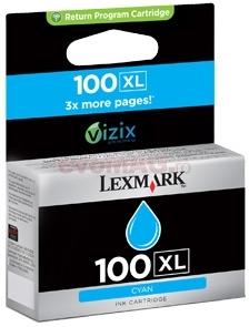 Lexmark - Cartus cerneala Nr. 100XL (Cyan - de mare capacitate - program return)